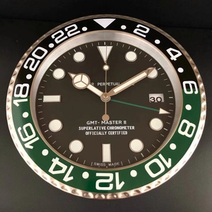 Reloj de Pared Creativo de Metal de 14 Pulgadas, Diseño Contemporáneo <span class=keywords><strong>para</strong></span> Decoración del Hogar, Movimiento de Cuarzo - Product Image 3