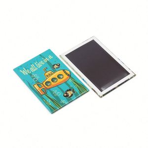 Hot Selling Custom Photo Magnets Low Moq Souvenir Gift Tin <b>Fridge</b> Magnet - Product Image 4