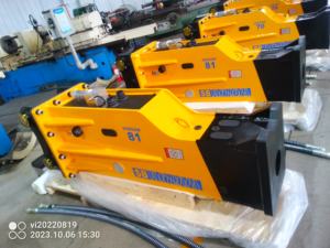 Moteur de boîtier de brise-roche hydraulique SB 81 de haute qualité pour excavatrices de 18 à 26 tonnes, 1766 kg, garantie 1 an, testé et certifié - Product Image 4