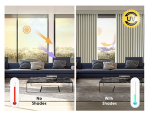 Rideaux Transparents Blancs Personnalisés en Polyester Doux et Lumineux, Filtrant la Lumière, pour Fenêtre - Smart Cutains - Product Image 5