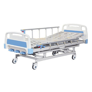 YFC361L <span class=keywords><strong>Lit</strong></span> médical pliable manuel pour adulte, économique, fabriqué en Chine, équipement médical, <span class=keywords><strong>prix</strong></span> des lits d'<span class=keywords><strong>hôpital</strong></span> - Product Image 1