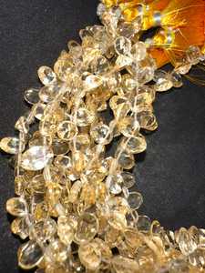 Citrine Beads Citrine Citrine Faceted Oval Shape Beads Citrine Faceted Beads Citrine Oval Beads Citrine Oval Shape Beads - Product Image 2