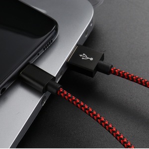 Type C Data <b>Cable</b> Nylon Braided 3M <b>Charging</b> <b>Cable</b> For Mobile Phone IOS Android <b>USB</b> C Connector - Product Image 3