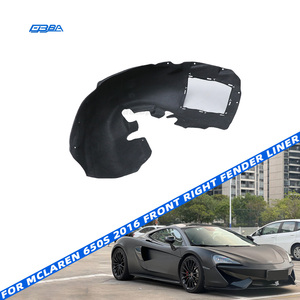 Revestimiento de Guardabarros Delantero Derecho Negro de Calidad OEM Equivalente, Usado, con Malla para McLaren 650s 2016 - Product Image 1