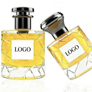 Botella de Perfume de Vidrio Cilíndrica de Alta Calidad con Logotipo Personalizado, 50ml 100ml, con Pulverizador y Superficie Texturizada - Product Image 2