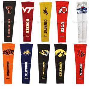 غطاء ذراع ضغط تبريد صلب نقي مخصص تمويه رقمي للجامعة لكرة السلة ذراع كم ذراع رياضي للكلية - Product Image 1