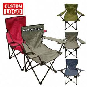 Travel Lightweight Steel <b>Frame</b> Fabric Folding Chair Custom Design Outdoor Beach Camping Park Use Custom Color Options Wholesale - Product Image 1