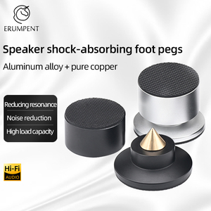 HiFi Audio <strong>Speaker</strong> Spike ATAUDIO <strong>Upgrade</strong> <strong>Speaker</strong> Isolation Stand Feet Spike Shock Absorber Pads Shock Spikes Pad - Product Image 2