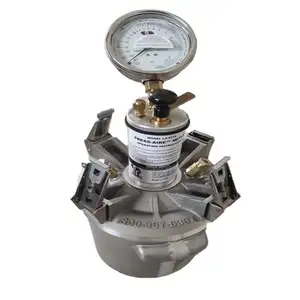Medidor de presión de contenido de aire de hormigón, medidor de entrenamiento de aire de 7L de capacidad estándar, ASTM