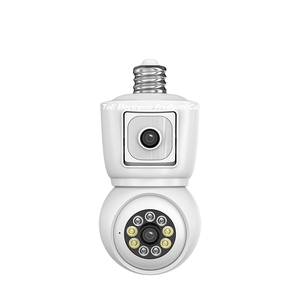 Cámara de Seguridad <span class=keywords><strong>ICsee</strong></span> con Doble Lente y Formato de Bombilla, 4MP, PTZ, Wi-Fi, Sensor CMOS, IP67, Audio Bidireccional - Product Image 4