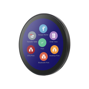 Pantalla táctil redonda de 5 pulgadas Quad <span class=keywords><strong>Core</strong></span> Tablet PC Android Smart Home Panel de control central 2GB de memoria para negocios - Product Image 1