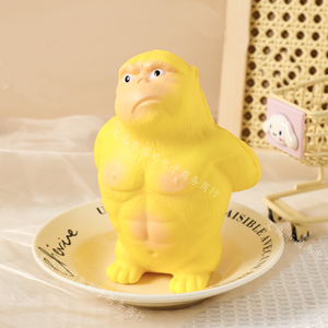 Juguete Antiestrés de Gorila/Mono, Juguete para Apretar y Rebotar para Niños, Juguetes Creativos de Broma, Gadgets para Liberar la Presión - Product Image 6