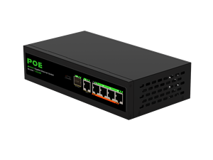 <span class=keywords><strong>4</strong></span> cổng PoE + 1 cổng <span class=keywords><strong>SFP</strong></span> + 1 cổng uplink không được quản lý PoE chuyển đổi cho IP Camera hỗ trợ Vlan - Product Image 4