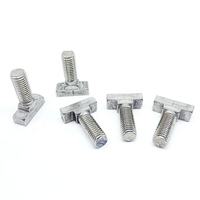 Dong Ji Boulons en T à moitié filetés DIN931 Zinc Grade 12.9 Prix de gros Vente à chaud Implant Tournevis à écrou hexagonal pour roue de voiture