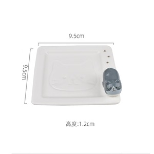 M Piatto piccolo in ceramica stile giapponese creatività Home ristorante salsa di soia aceto <span class=keywords><strong>senape</strong></span> condimento animale piatto in ceramica <span class=keywords><strong>cucina</strong></span> - Product Image 6