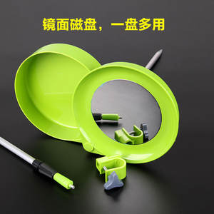 Boîte à appâts de pêche avec base magnétique, 19cm x 13cm x 7cm, double couche, matériau ABS, conteneur de rangement multifonction pour matériel de pêche - Product Image 5