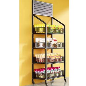 ชั้นวางสินค้าอุตสาหกรรมเคลือบผิวด้วยผงจากเวียดนาม และชั้นวางของแบบ OEM/ODM ชั้นวางแสดงสินค้าแบบหมุนสำหรับอาหาร ชั้นวางแสดงสินค้าในซูเปอร์มาร์เก็ต - Product Image 4