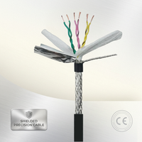 Câble de commande blindé tressé en cuivre KVVP 450/750V pour système d'automatisation des bâtiments, câblage de communication pour capteurs et actionneurs CVC