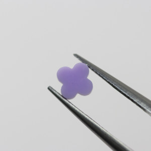 Loose đá quý nhà máy tùy chỉnh tổng hợp màu tím Turquoise bán buôn bốn lá Clover - Product Image 2