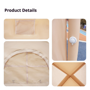 Tente <span class=keywords><strong>dôme</strong></span> gonflable sans installation requise, en tissu Oxford, imperméable, portable pour le <span class=keywords><strong>camping</strong></span> en voiture - Product Image 4