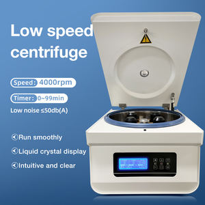 Fábrica Atacado PRP Low Speed Centrífuga Tabela com Rotor QLiquid Crystal Display Centrífuga Máquina - Product Image 4