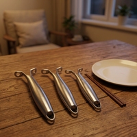Poignée de casserole anti-brûlure en acier inoxydable, accessoires d'ustensiles de cuisine écologiques, résistants à la chaleur, adaptés au four