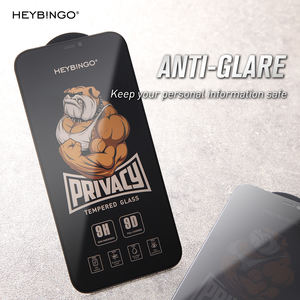 2024 nouveau <span class=keywords><strong>Bingo</strong></span> <span class=keywords><strong>chien</strong></span> Anti-espion verre trempé protecteur d'écran confidentialité pour Iphone 13 accessoires de téléphone portable Mobile - Product Image 2