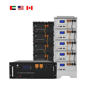 Module de batterie LiFePO4 monté sur rack 48V 300Ah 15kWh 20kW avec écran LCD |   Compatible avec les systèmes hybrides et hors réseau - Product Image 3