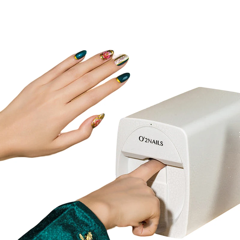 Mobile 3D Nail Art Printer - O2 V11 Nail 3 in One