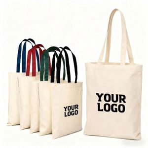 Bolsas de Mano Promocionales con Logotipo Personalizado para Damas, Bolsa de Playa de Lona, Bolsas de Mano de Lona Premium - Product Image 1