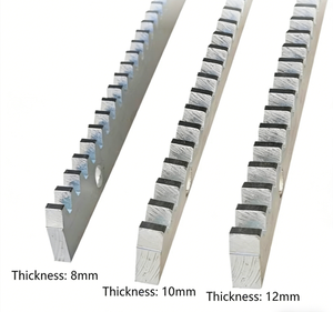 CNC Machine Crémaillère Pignon Transmission Réducteur En Acier Massif C45 Métal 1.25/1.5/<span class=keywords><strong>2</strong></span>/<span class=keywords><strong>3</strong></span>/4 Mod Dents Nouvelle Construction Moteur En Nylon - Product Image 4
