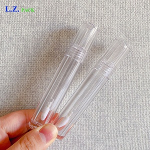 LZ Pack Stock 100pcs 5ml <span class=keywords><strong>Lip</strong></span> Tint Bottle Tube Custom Logo Lipgloss Containers Clear Lipgloss Tubes With Packaging Boxes - Product Image 2