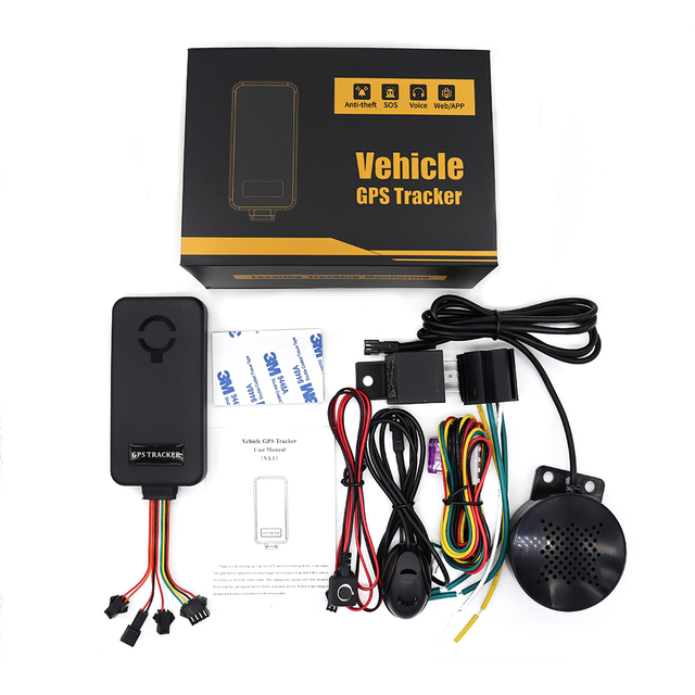 TrackTok CY21C Vehicle GPS Tracker GSM/GPRS Two-way Calling Voice Monitor SOS Alarm Cut Engine GPS Tracking for Car Truck