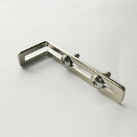 Support d'angle nickelé réglable à 90 degrés en forme de L supports d'angle en fer connecteur d'étagère accessoires de Support