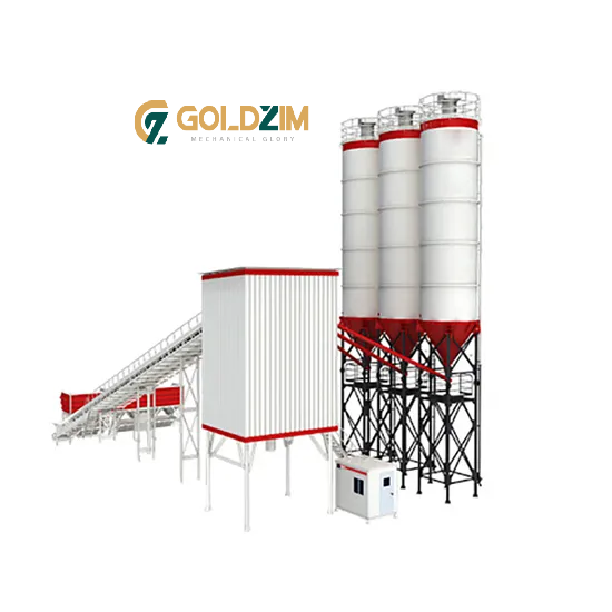 1500L 90m³ /H Productivity Concrete Batching Plant Hzs90X8 Mobile Concrete Mixing Plant
