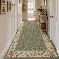 Area Rug Loop Pile Carpet Dirt Resistant Anti-slip Persian Floor Mat Entrance Corridors Runner Hotel Homedecor Retro Custom Rugs