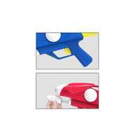 Zhiqu mignon classique été extérieur pistolet de tir à l'eau cadeaux de fête des enfants en plastique injecteur d'eau pistolet jouet pour enfants