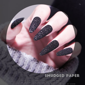 Paillettes pour ongles noires, paillettes holographiques blanches arc-en-ciel, paillettes brillantes pour ongles <span class=keywords><strong>effet</strong></span> bonbon, pigment chromé pour ongles, paillettes - Product Image 3