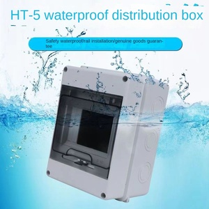 Equipo de distribución de energía para exteriores, resistente al agua, IP65, trifásico, caja de protección contra fugas vacía con protección contra el polvo - Product Image 6