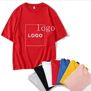 Gratis Verzending Mix Maat Kleur Hoge Kwaliteit 100% Katoenen T-Shirt, Custom Print Mannen T-Shirt Met Uw Logo Of Design Print