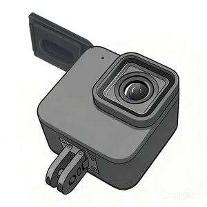 Couvercle latéral de batterie amovible pour Hero 11 <span class=keywords><strong>Black</strong></span> Mini, couvercle de batterie, port de charge pour GoPro 11 Mini, accessoire pour caméra - Product Image 2