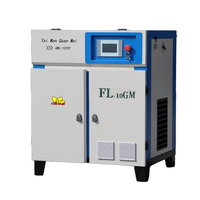 Compresseur d'air à double vis à économie d'énergie 7.5KW 10HP 8bar 10bar connexion directe 1000L réservoir faible entretien pour un usage industriel