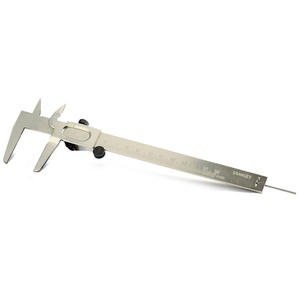 Calibrador Vernier Stanley de 150 mm, Herramienta de Medición Métrica de Acero - Product Image 1