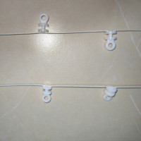 Prix d'usine de coureur de rail de rideau de pli de vague en forme de S en plastique de type unique avec des accessoires