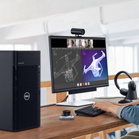 Ordinateur de bureau de travail Dell Precision T3680 de marque originale I3/I5/I7I/I9 14e génération
