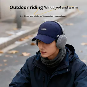 Nueva Gorra de Béisbol Casual de Moda Otoño-Invierno, Unisex, Bordado 3D, 6 Paneles, Elástica, Suave, Tipo Pico de Pato, Talla Grande, 100% Poliéster - Product Image 5