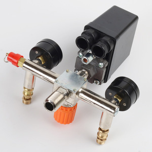 Vanne de régulation de pression pour compresseur d'air avec interrupteur Nifa G1/4 en laiton 0,5-0,8 Mpa à commande automatique - Product Image 3