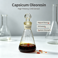 Huile d'oléorésine de capsicum naturelle de qualité alimentaire à 60 % et extrait de piment soluble dans l'eau en bouteille/fût pour assaisonnement de snacks et sauces