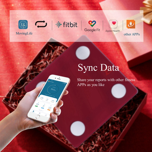 2023 bilance elettroniche di nuovo Design 15 misure bilancia di misurazione del corpo intelligente bilancia per il grasso corporeo - Product Image 4