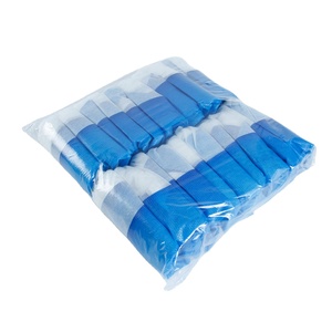 Dropshipping 46cm Plus Grande Taille Imperméable Antidérapant 50 Pcs Heavy Duty Fit All Shoe Size PP Non Woven + Couvre-chaussures Couvre-chaussures CPE - Product Image 6
